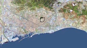 Encaix territorial metropolità del barri del Guinardó